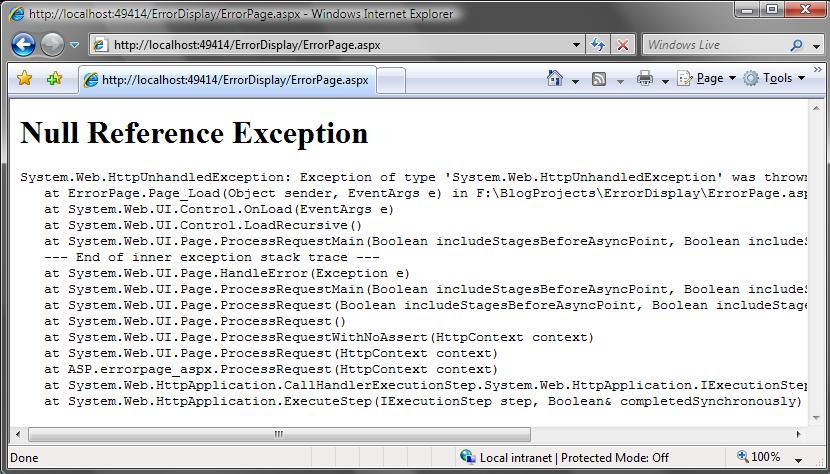 C# Tip: Exception handling with WHEN clause