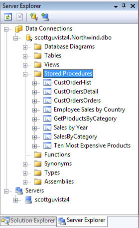 Dbml execute stored procedure with parameters